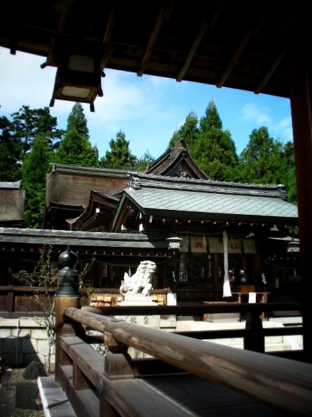 苗村神社の境内